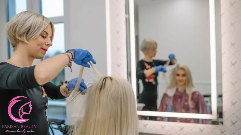 آیا کراتین و بوتاکس مو برای موهای رنگ شده و دکلره شده مناسب است؟ | راهنمای کامل احیا و صافی موهای آسیب دیده 2 بوتاکس مو (Hair Botox) احیای عمیق بدون صافی تهاجمی