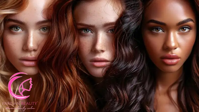 بهترین رنگ مو برای پوست های سرد